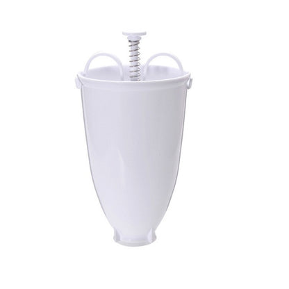 Accesoriu de Bucatarie pentru Gogosi, Dozator pentru Aluat, Dispozitiv Manual, Forma de Gogosi, pentru Gatit, 18x10x10 cm, Alb