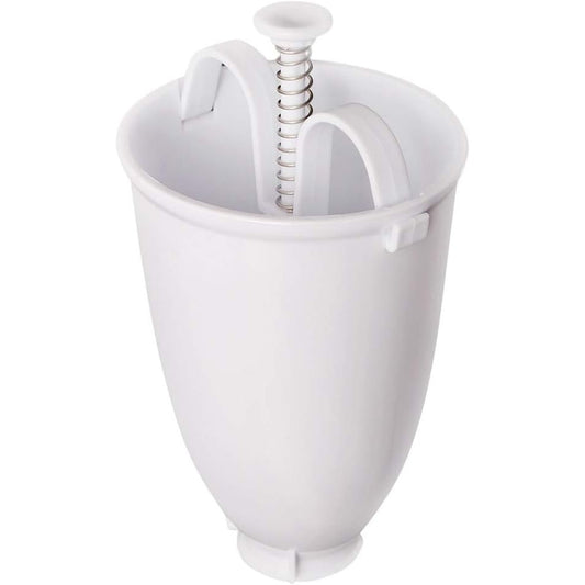Accesoriu de Bucatarie pentru Gogosi, Dozator pentru Aluat, Dispozitiv Manual, Forma de Gogosi, pentru Gatit, 18x10x10 cm, Alb