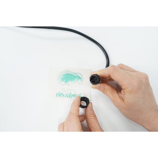 Alimentator pentru furtun luminos, fara joc de lumini, 220 V, 3 A, max, 660 W, fir negru
