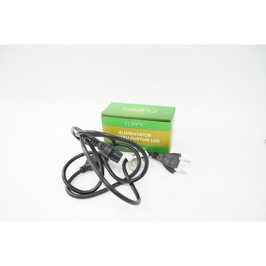 Alimentator pentru furtun luminos, fara joc de lumini, 220 V, 3 A, max, 660 W, fir negru