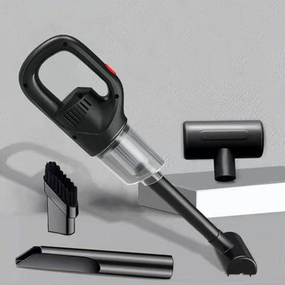 Aspirator Portabil fara Fir, Incarcare USB, Pentru Casa si Masina, Autonomie 45 min, Negru