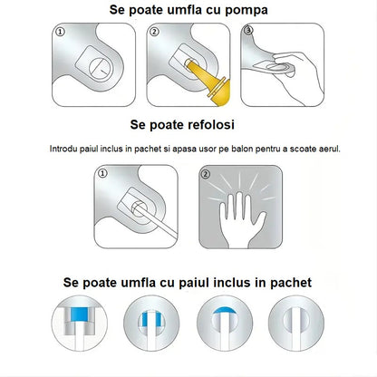 Balon din Folie, Cifra 9, 81 cm, Pentru Aer sau Heliu, Bulk, Auriu