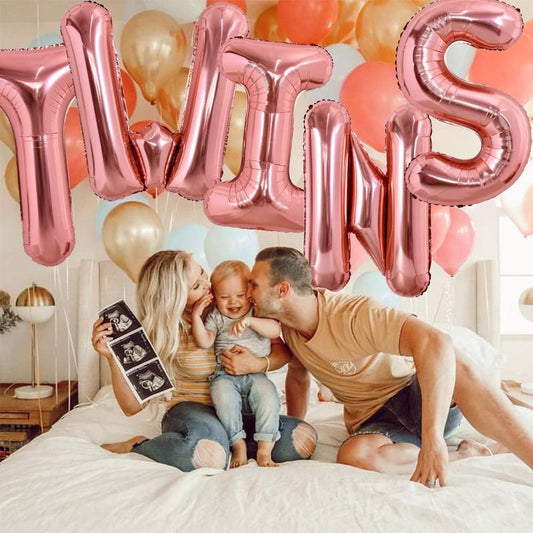 Balon Folie Metalizata Litera I, 100 cm, Umflati cu Heliu sau Aer, Ambalaj Individual, Pai inclus, Rose Gold