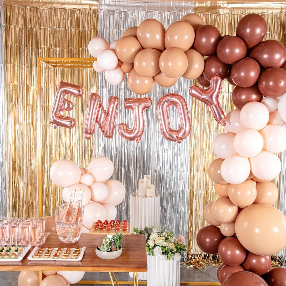 Balon Folie Metalizata Litera J, 40 cm, Umflati cu Heliu sau Aer, Ambalaj Individual, Pai inclus, Rose Gold