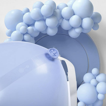 Banda Transparenta pentru Prinderea Baloanelor, din PVC, 5 m, Gauri Duble, Transparent