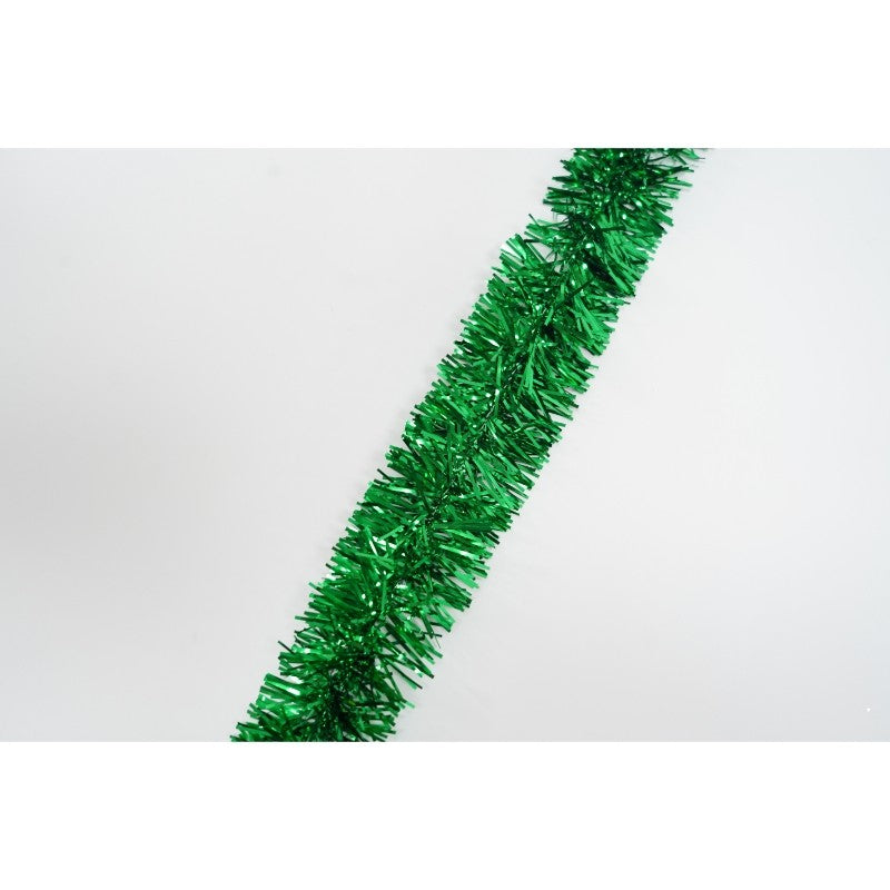 Beteala Craciun, verde, marimea: 2 m x 5 cm material:folie PVC, interior/exterior
