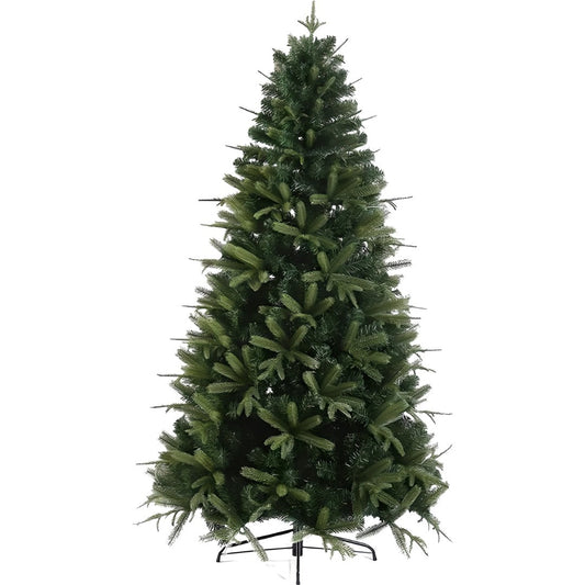 Brad Artificial de Craciun, 1.8 m inaltime, Verde crud, Interior/ Exterior, 1038 ramuri