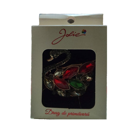 Brosa Multicolora Jolie model Lebada