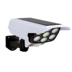 Camera de supraveghere falsa, incarcare solara, 77 LED-uri, senzor de miscare