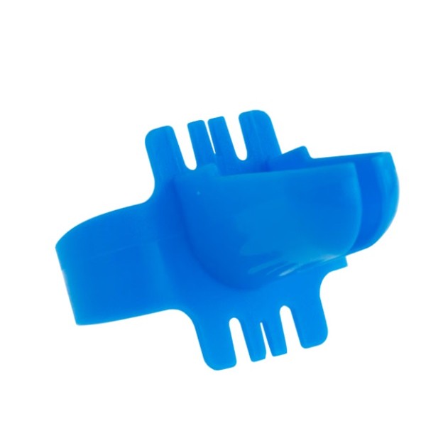 Dispozitiv de Legat Baloane, din Plastic, pentru Mana, 6.5 x 5.5 cm, Albastru