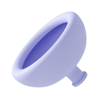 Dispozitiv Terapeutic Sputa, Cupa pentru Terapie Toracica, Dispozitiv de Eructare, pentru Adulti si Copii, 10 x 6.5 cm, din Silicon, Mov