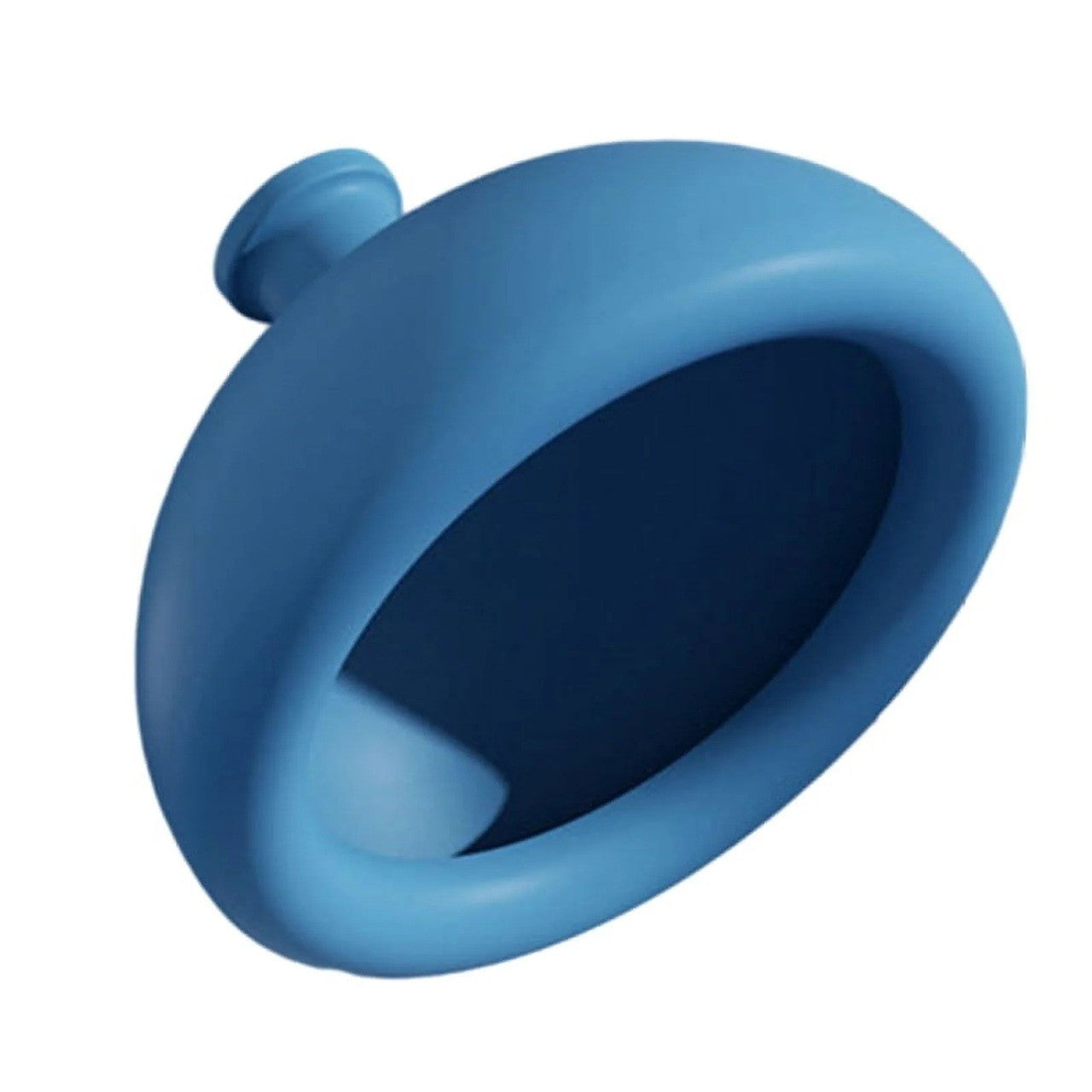 Dispozitiv Terapeutic Sputa, Cupa pentru Terapie Toracica, Dispozitiv de Eructare, pentru Adulti si Copii, 10 x 6.5 cm, din Silicon, Albastru