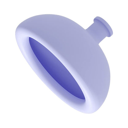 Dispozitiv Terapeutic Sputa, Cupa pentru Terapie Toracica, Dispozitiv de Eructare, pentru Adulti si Copii, 10 x 6.5 cm, din Silicon, Mov