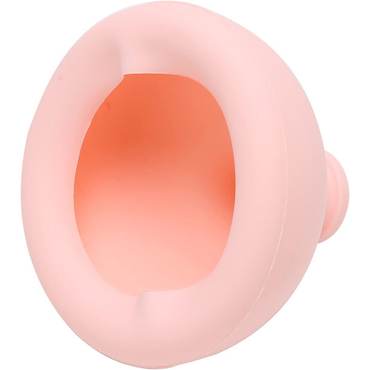 Dispozitiv Terapeutic Sputa, Cupa pentru Terapie Toracica, Dispozitiv de Eructare, pentru Sugari si Copii, 7.5 x 6 cm, din Silicon, Roz