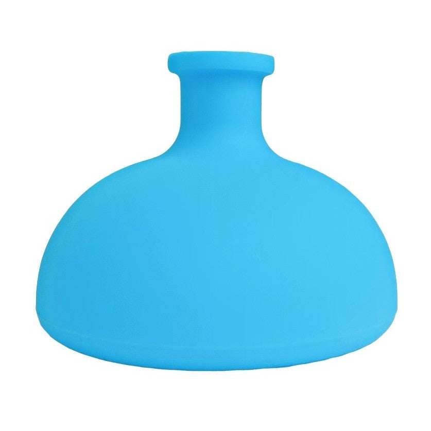 Dispozitiv Terapeutic Sputa, Cupa pentru Terapie Toracica, Dispozitiv de Eructare, pentru Sugari si Copii, 7.5 x 6 cm, din Silicon, Albastru