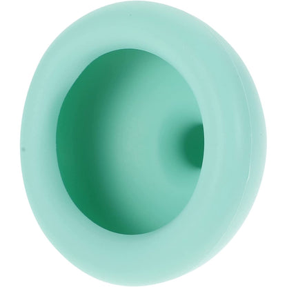 Dispozitiv Terapeutic Sputa, Cupa pentru Terapie Toracica, Dispozitiv de Eructare, pentru Sugari si Copii, 7.5 x 6 cm, din Silicon, Verde