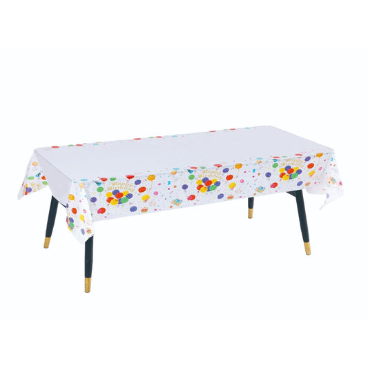 Fata de Masa Dreptunghiulara, Impermeabila, Anti-pete, pentru Petreceri, 180 x 108 cm, Multicolor