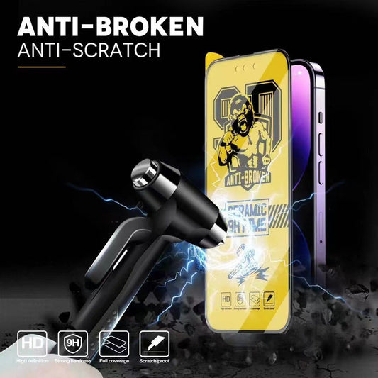 Folie de protectie Ceramica®, Transparenta HD, 9H, pentru Honor Honor X6 4G margini negre