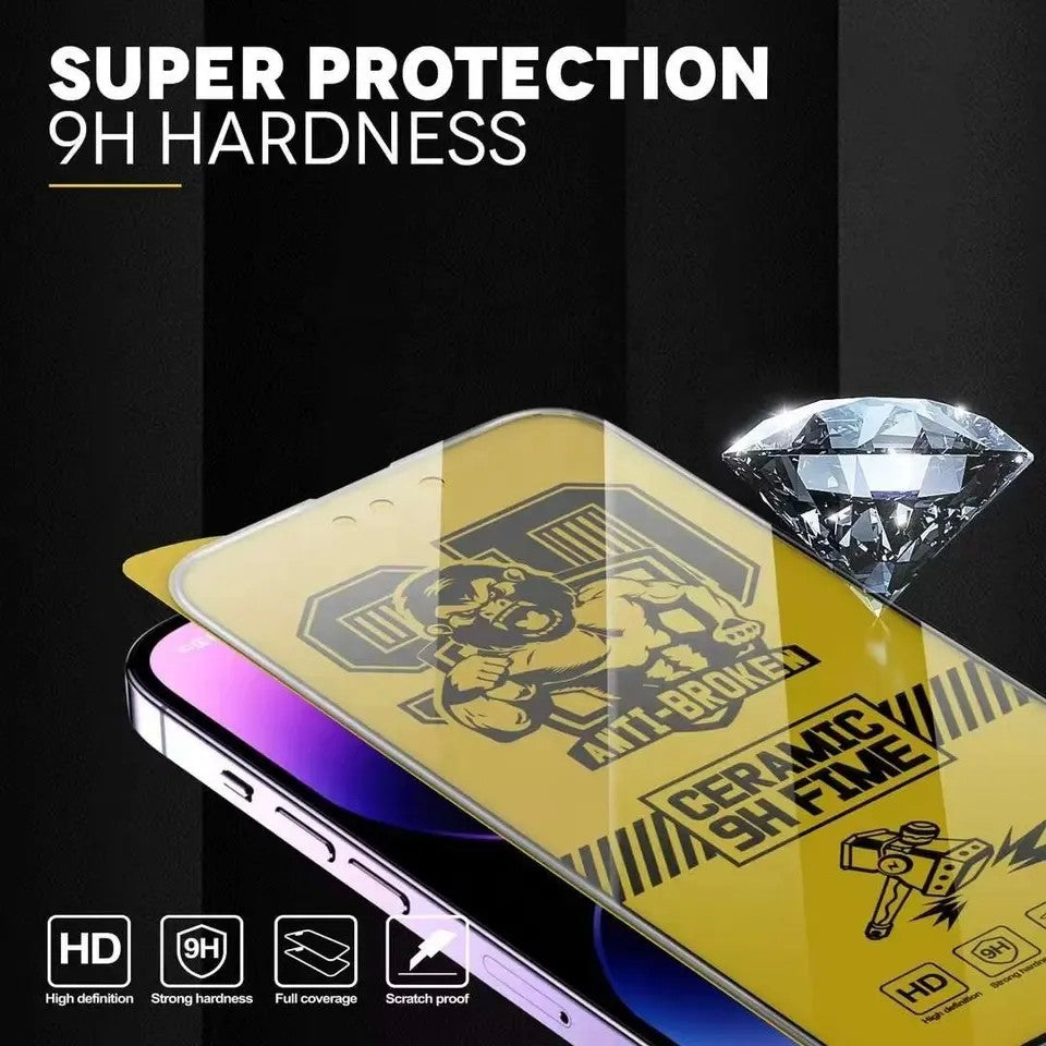 Folie de protectie Ceramica®, Transparenta HD, 9H, pentru Honor Honor X6 4G margini negre