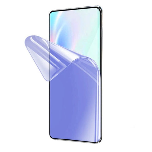 Folie de Protectie, pentru iPhone 15, Flexible Hidrogel Protectie Blue Ray, Full Cover, Reparare Automata, Transparent