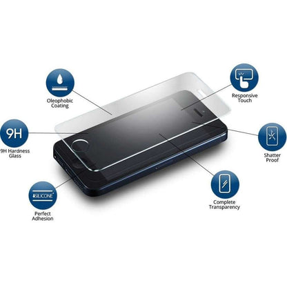 Folie Sticla Securizata, 9H, Transparenta HD, pentru pentru Apple iPhone SE 2020 Transparent