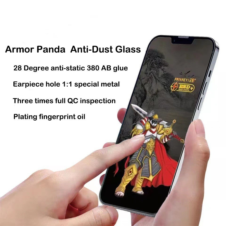Folie® Sticla Securizata 3D Full Glue Armor Panda pentru Apple iPhone 14 Pro Max