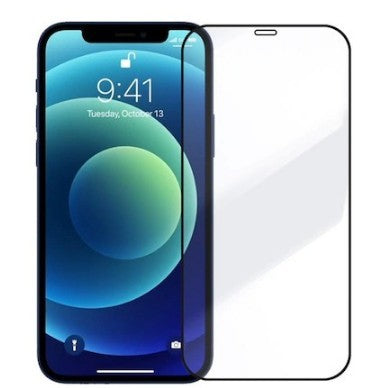 Folie Sticla securizata, compatibila cu Apple iPhone 14 Pro, Full Glue, cu margini negre