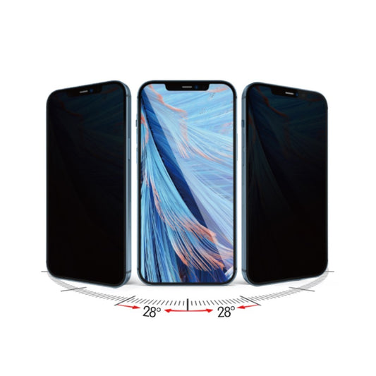 Folie Sticla securizata® compatibila cu Apple iPhone Apple iPhone 13 Pro Max Full Glue Privacy Negru
