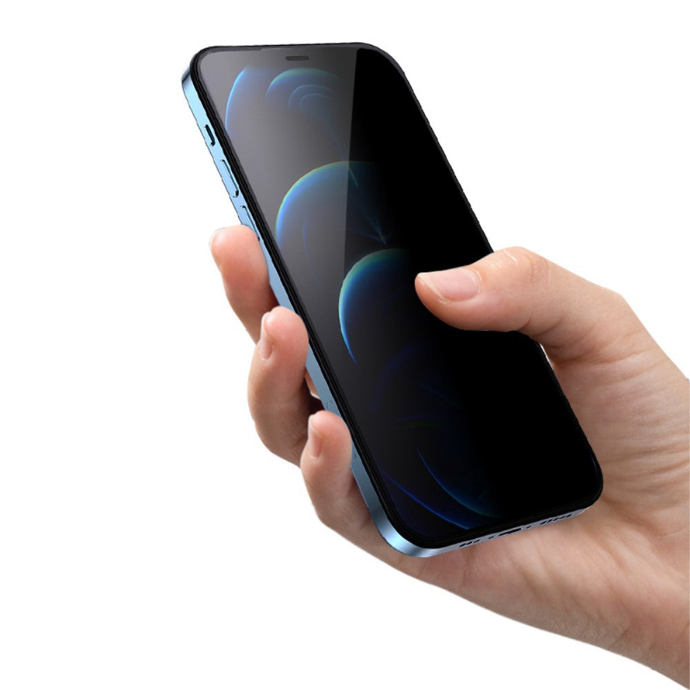 Folie Sticla securizata® compatibila cu Apple iPhone Apple iPhone 13 Pro Max Full Glue Privacy Negru