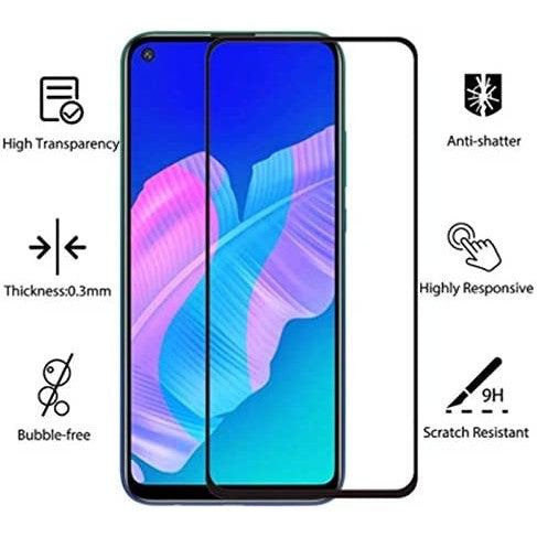 Folie Sticla securizata® compatibila cu Huawei P40 Lite E Full Glue Negru