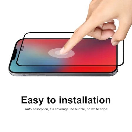 Folie Sticla securizata® compatibila cu Samsung Galaxy A71 Full Glue Negru