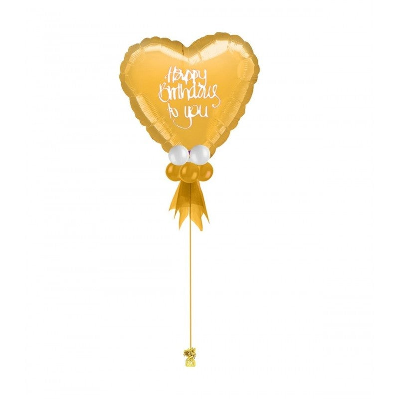 Greutate pentru Baloane cu Heliu, din Folie cu Franjuri, 170g, 13 x 5 x 3 cm, Auriu