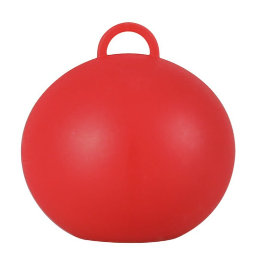 Greutate pentru Baloane, Accesoriu Petrecere, 5.5x5.5 cm, 120 g, Rosu