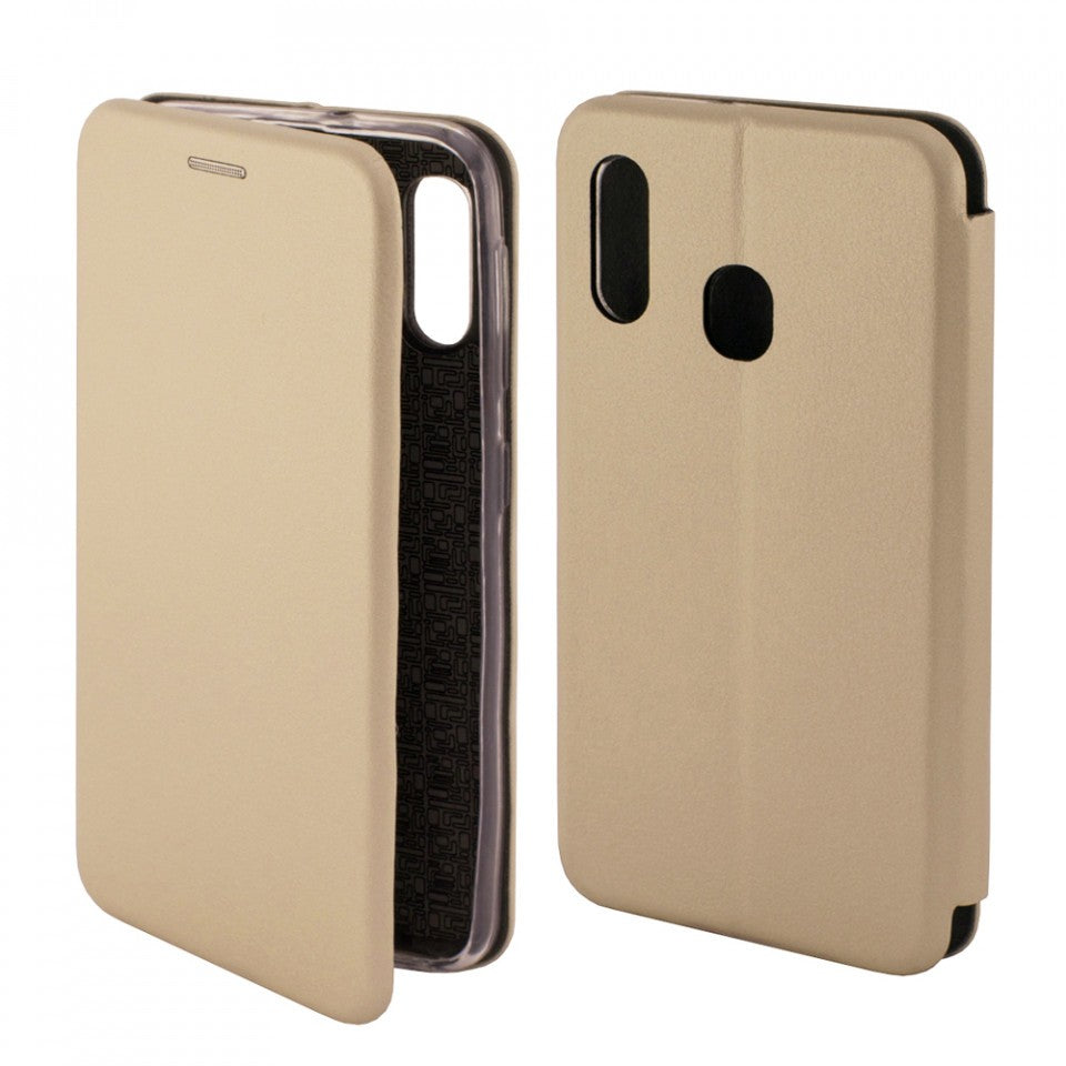 Husa de protectie compatibila cu Apple iPhone 11 Magnet Book Case Auriu