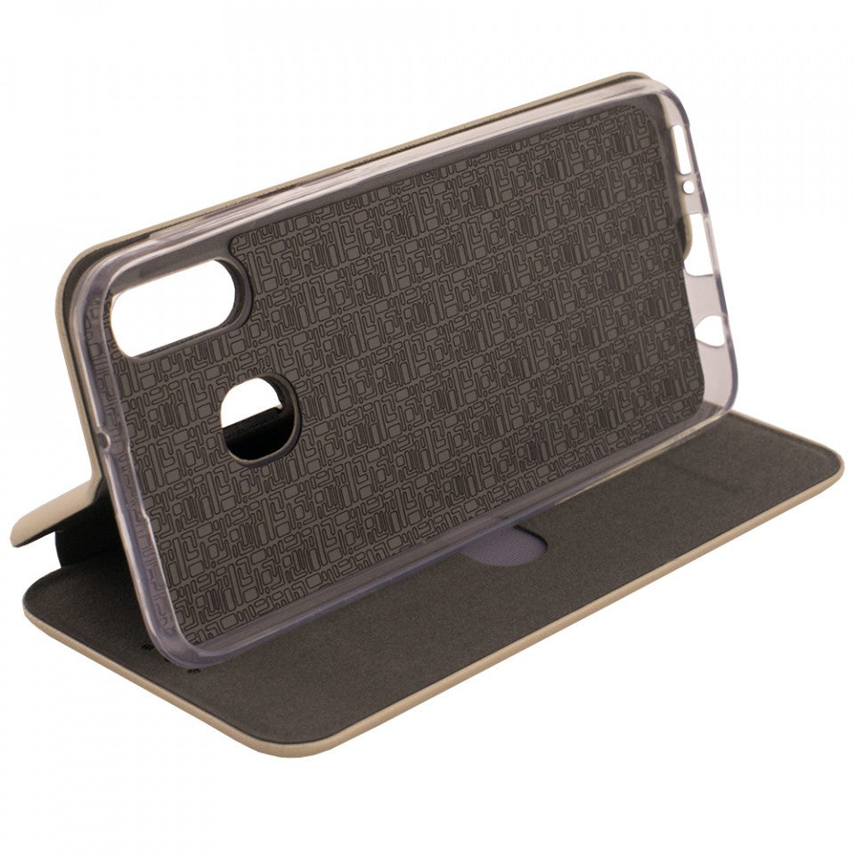 Husa de protectie compatibila cu Apple iPhone 11 Magnet Book Case Auriu