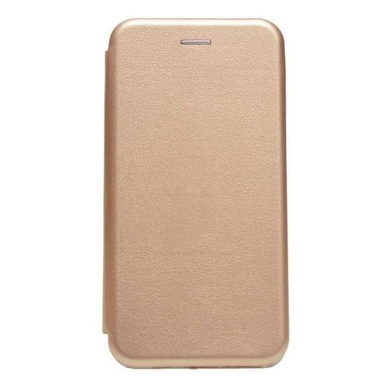Husa de protectie compatibila cu Apple iPhone 11 Magnet Book Case Auriu