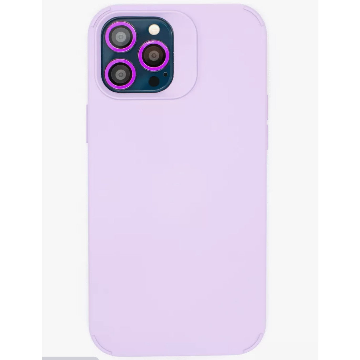 Husa Apple iPhone 15 Pro, din Silicon Lichid, Interior din Microfibra, Lentile Fosforescente de Protectie Camera, Anti Amprenta, Rezistenta la Socuri, Mov