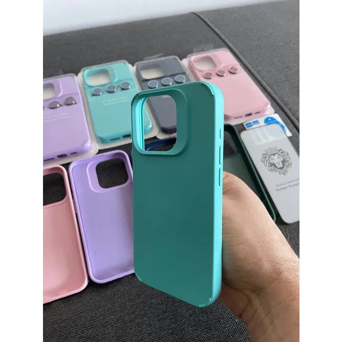 Husa Apple iPhone 15 Pro, din Silicon Lichid, Interior din Microfibra, Lentile Fosforescente de Protectie Camera, Anti Amprenta, Rezistenta la Socuri, Bleu
