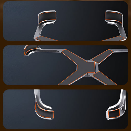 Husa Armor X Compatibila cu iPhone 15, Aliaj de Aluminiu, Antisoc, Antizgarieturi, Impermeabila, Margini cu 2 Straturi, Aderent, Montare Usoara, Surubelnita Inclusa, Gri Metalizat