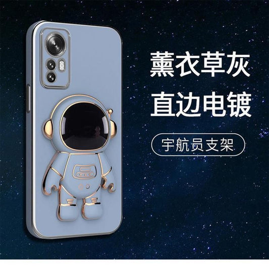 Husa de Protectie 2 in 1, pentru Honor 70, Astronaut cu Suport, din TPU, Albastru