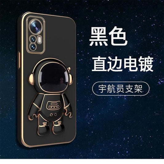Husa de Protectie 2 in 1, pentru Honor Magic 6 Pro, Astronaut cu Suport, din TPU, Negru