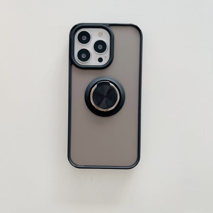 Husa de protectie compatibila cu Apple iPhone 13 Pro,Defender cu prindere inel,Negru