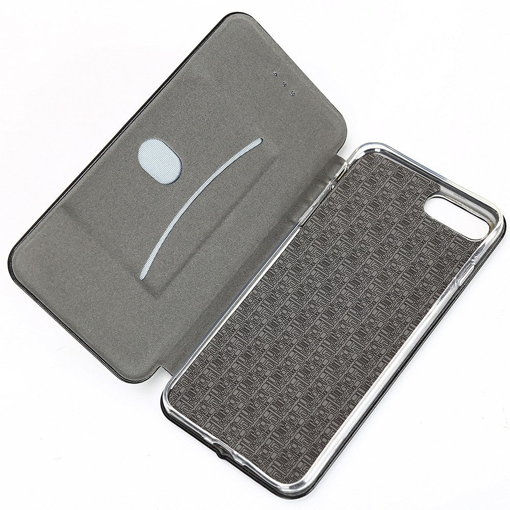 Husa de protectie compatibila cu Huawei P Smart 2021 Magnet Book Case Roz-Auriu