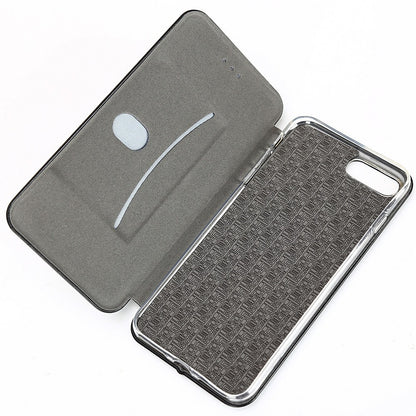 Husa de protectie compatibila cu Huawei P Smart 2021 Magnet Book Case Roz-Auriu