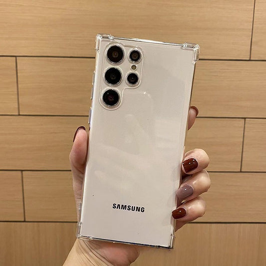 Husa de Protectie, Compatibila cu Samsung Galaxy A15/ A15 5G, TPU Antisoc, Protectie Colturi, 1.5 mm Transparent