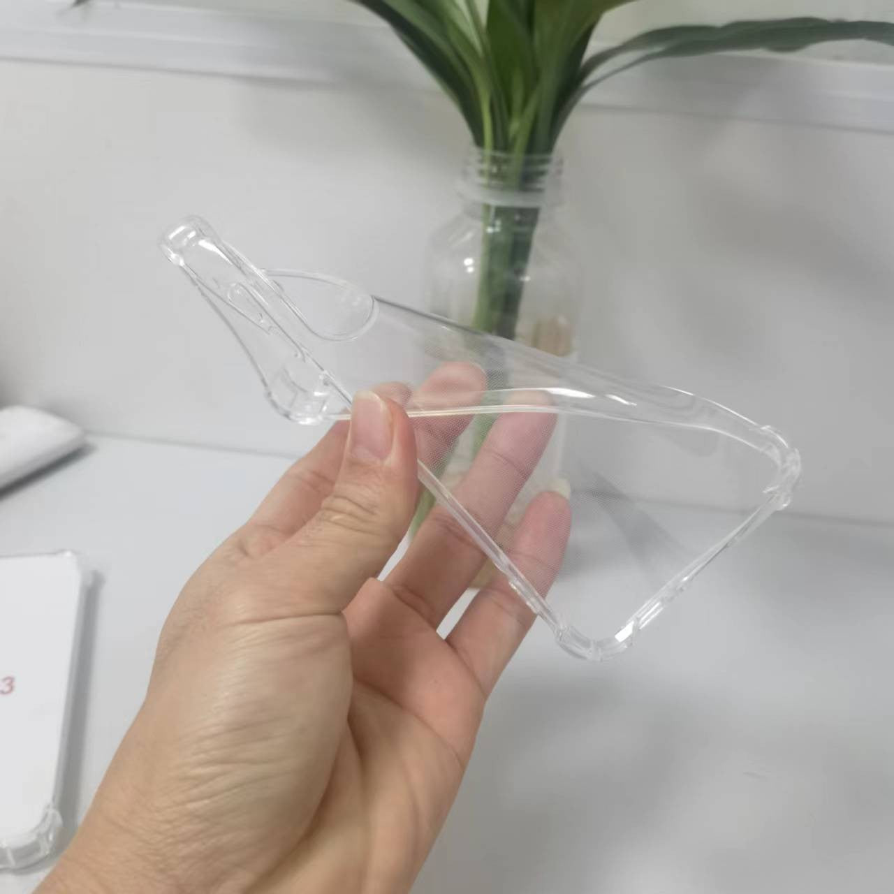 Husa de Protectie, Compatibila cu Samsung Galaxy A15/ A15 5G, TPU Antisoc, Protectie Colturi, 1.5 mm Transparent