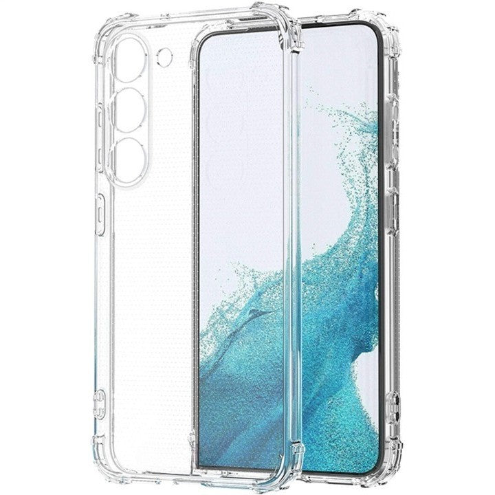 Husa de Protectie, Compatibila cu Samsung Galaxy A15/ A15 5G, TPU Antisoc, Protectie Colturi, 1.5 mm Transparent