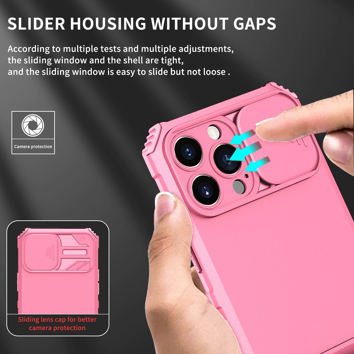 Husa Defender cu Stand pentru iPhone 11 Pro, Roz, Suport reglabil, Antisoc, Protectie glisanta pentru camera