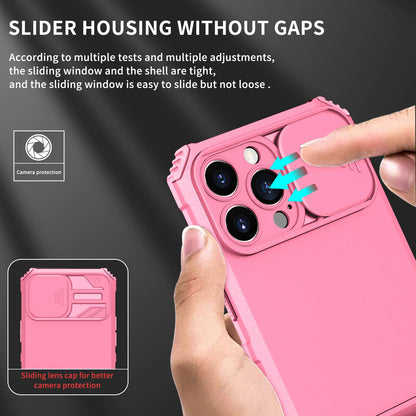 Husa Defender cu Stand pentru iPhone 11 Pro, Roz, Suport reglabil, Antisoc, Protectie glisanta pentru camera
