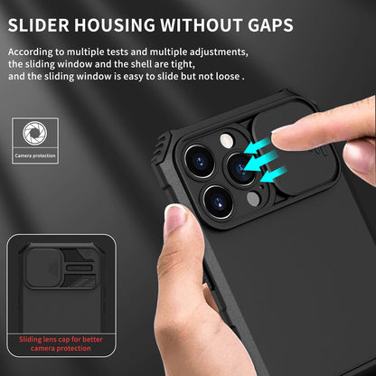 Husa Defender cu Stand pentru Samsung Galaxy A72 4G/ 5G, Negru, Suport reglabil, Antisoc, Protectie glisanta pentru camera